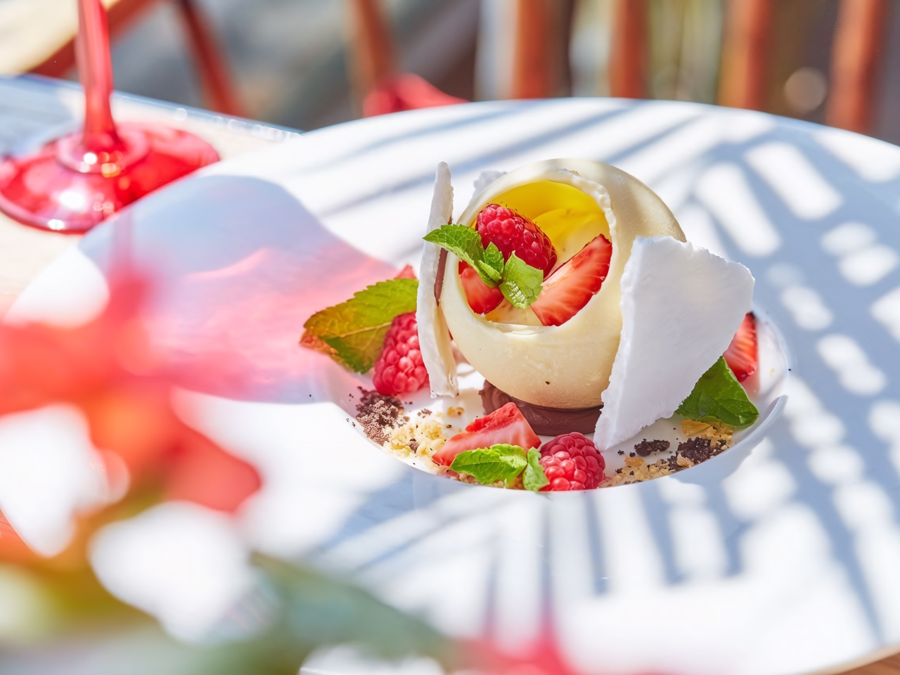 Almond Parfait