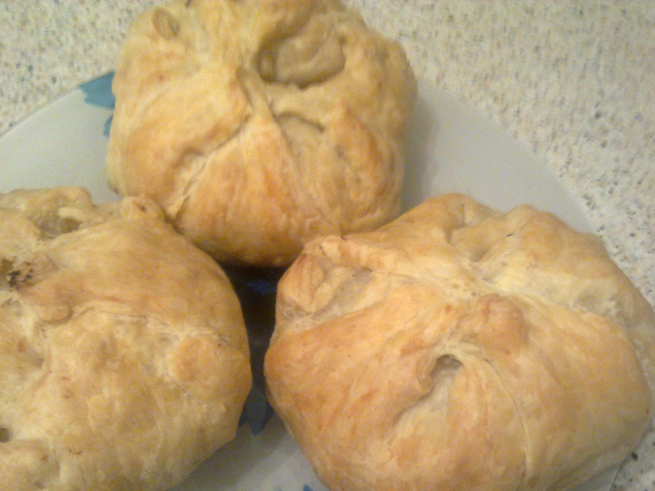 Meat with Potatoes in a Dough Bag