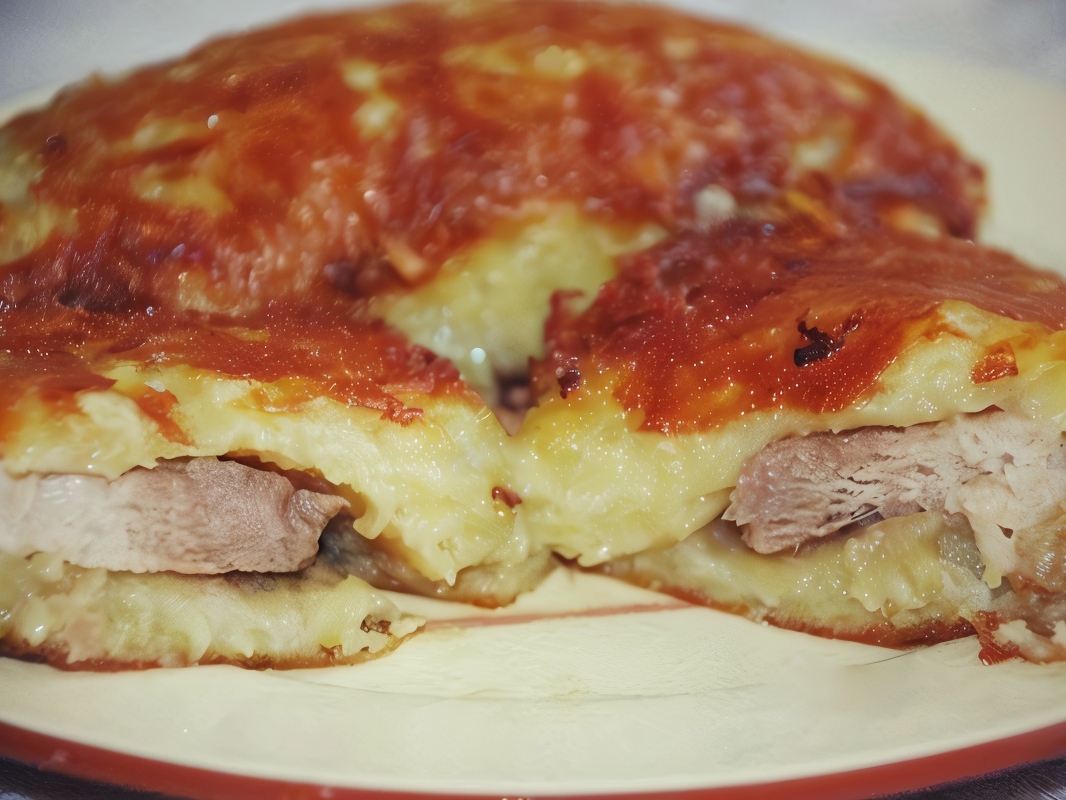 Meat in Potato Crust