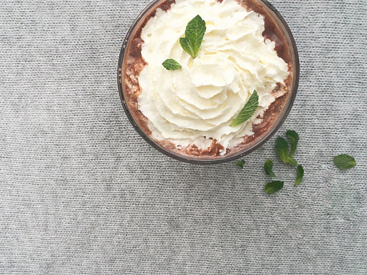 Mint Hot Chocolate
