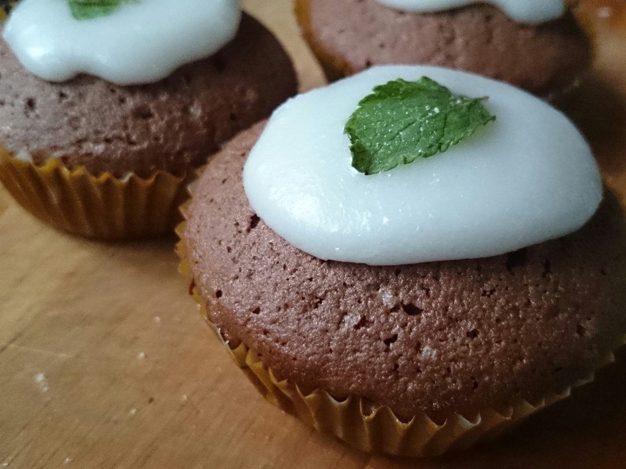 Mint Chocolate Cupcakes