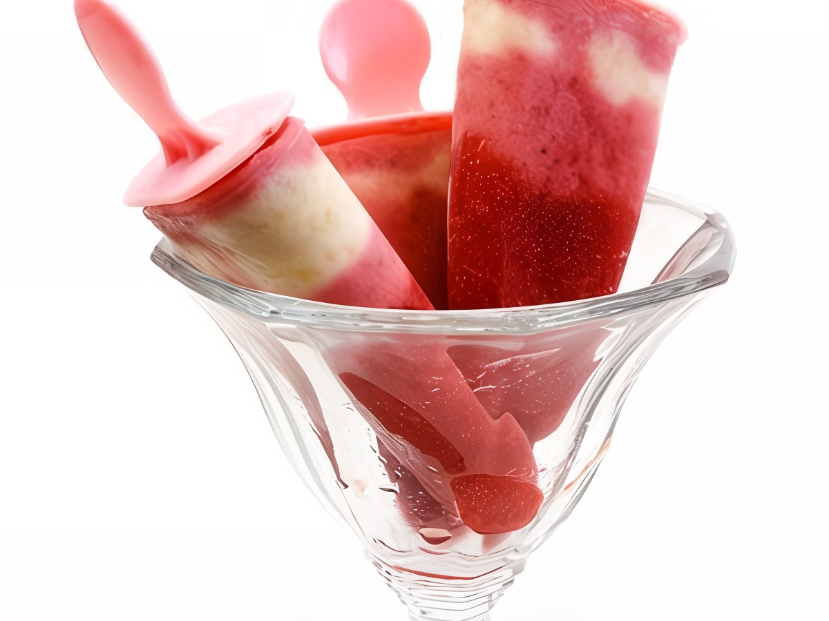 Mint Two-Tone Watermelon Citrus Sorbet