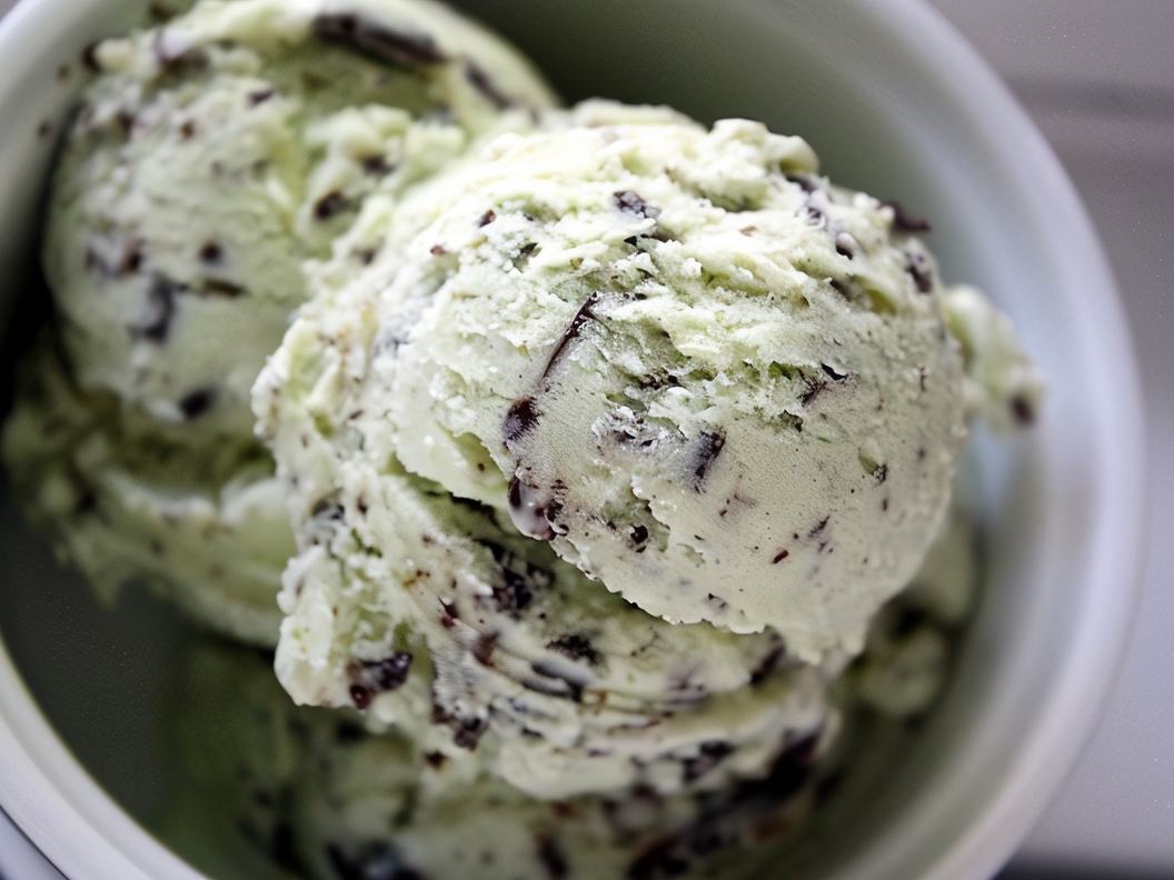 Mint Chocolate Chip Ice Cream