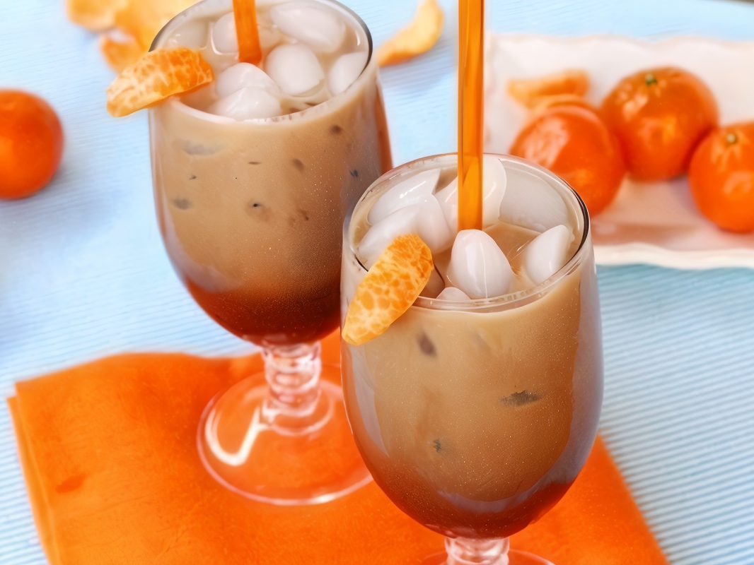 Iced Mocha with Mandarin