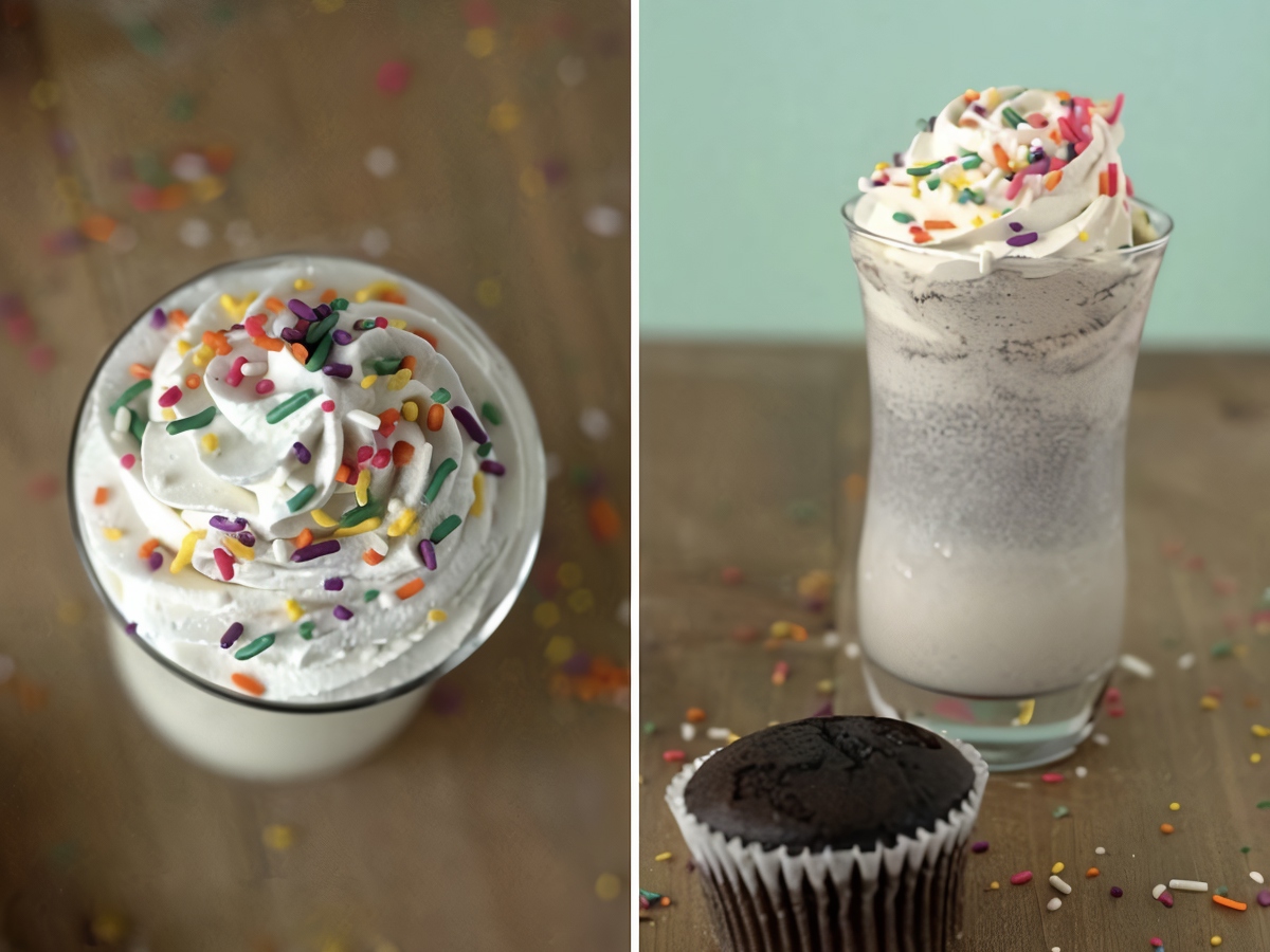 Cupcake Flavored Milkshake