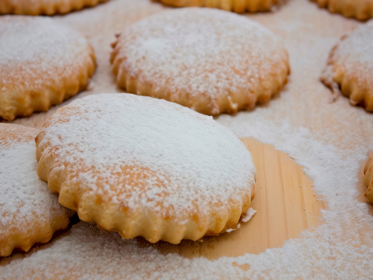 Молочные коржики (milk biscuits)