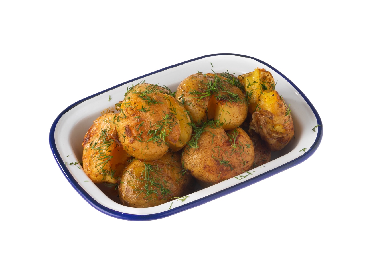 Young Potatoes in the Oven