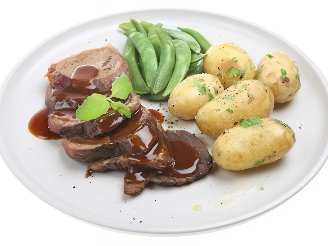 Young Potatoes with Parsley, Mint, and Chives