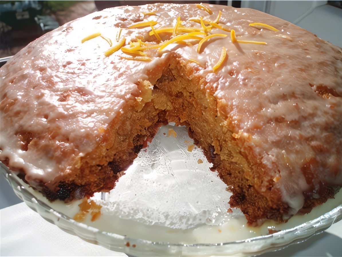 Carrot Cake with Glaze