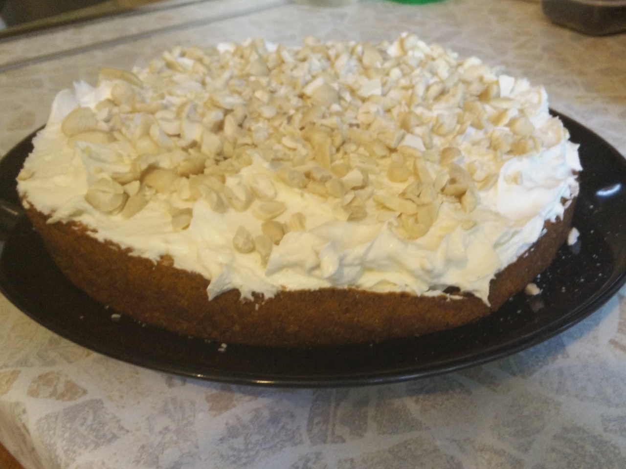 Carrot Cake with Mascarpone Cream