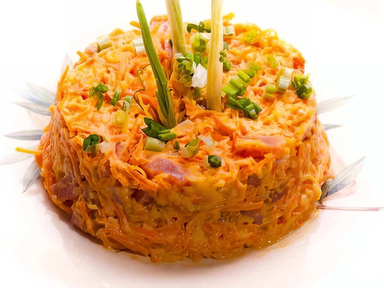 Carrot Salad with Apple and Fennel