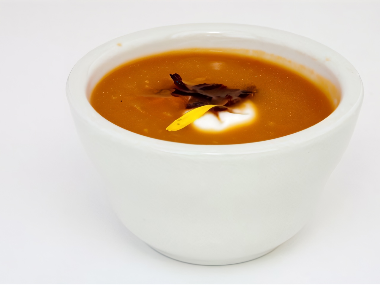 Carrot Soup Puree with Curry