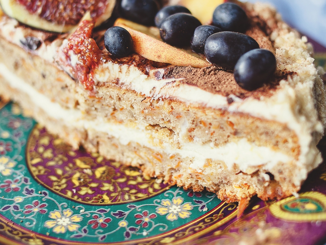 Carrot Cake with Mascarpone