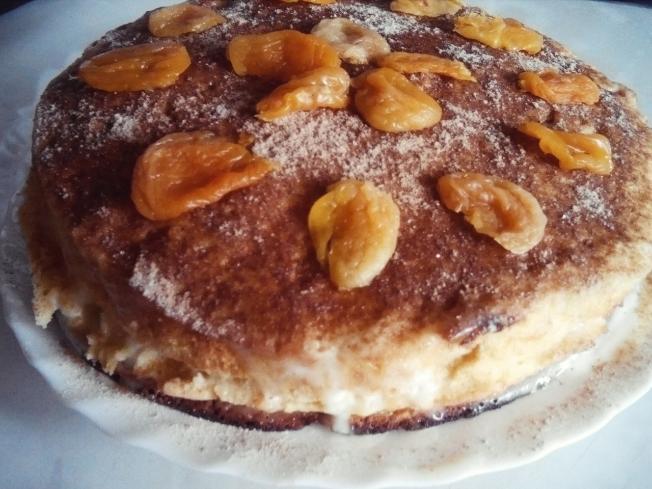 Carrot Cake with Dried Fruits