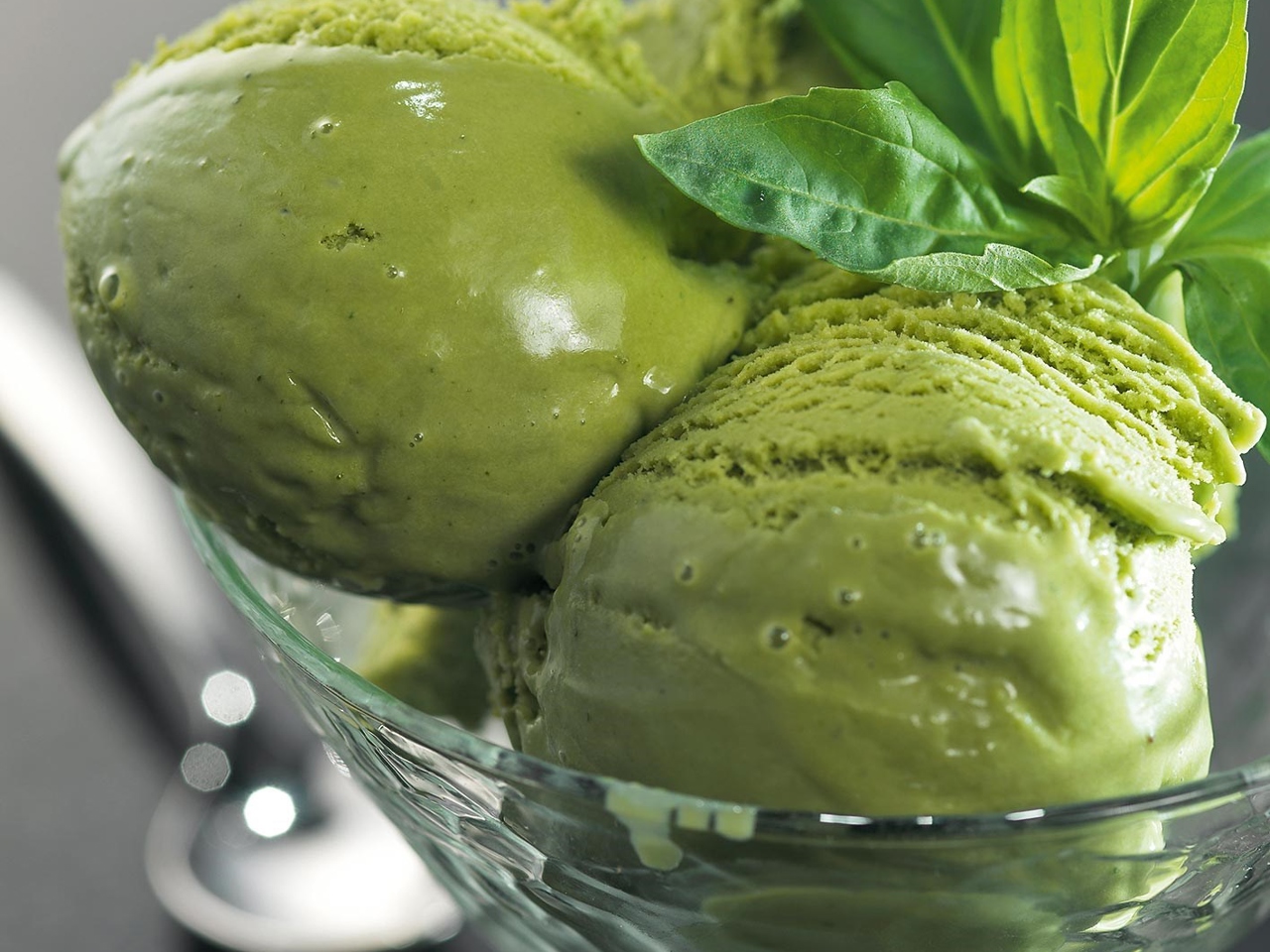 Basil Ice Cream