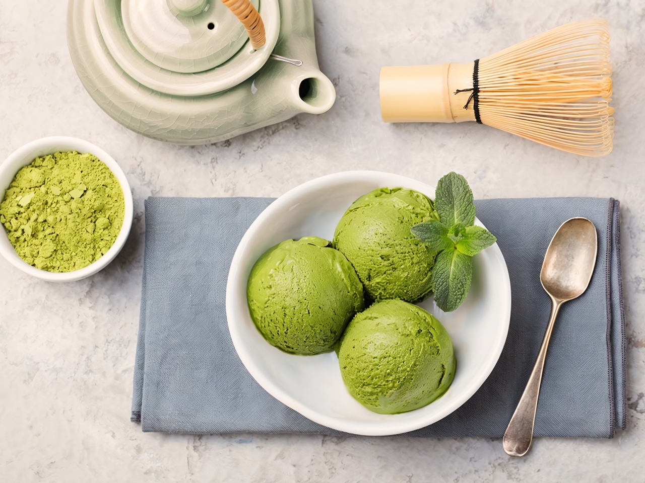 Matcha Green Tea Ice Cream