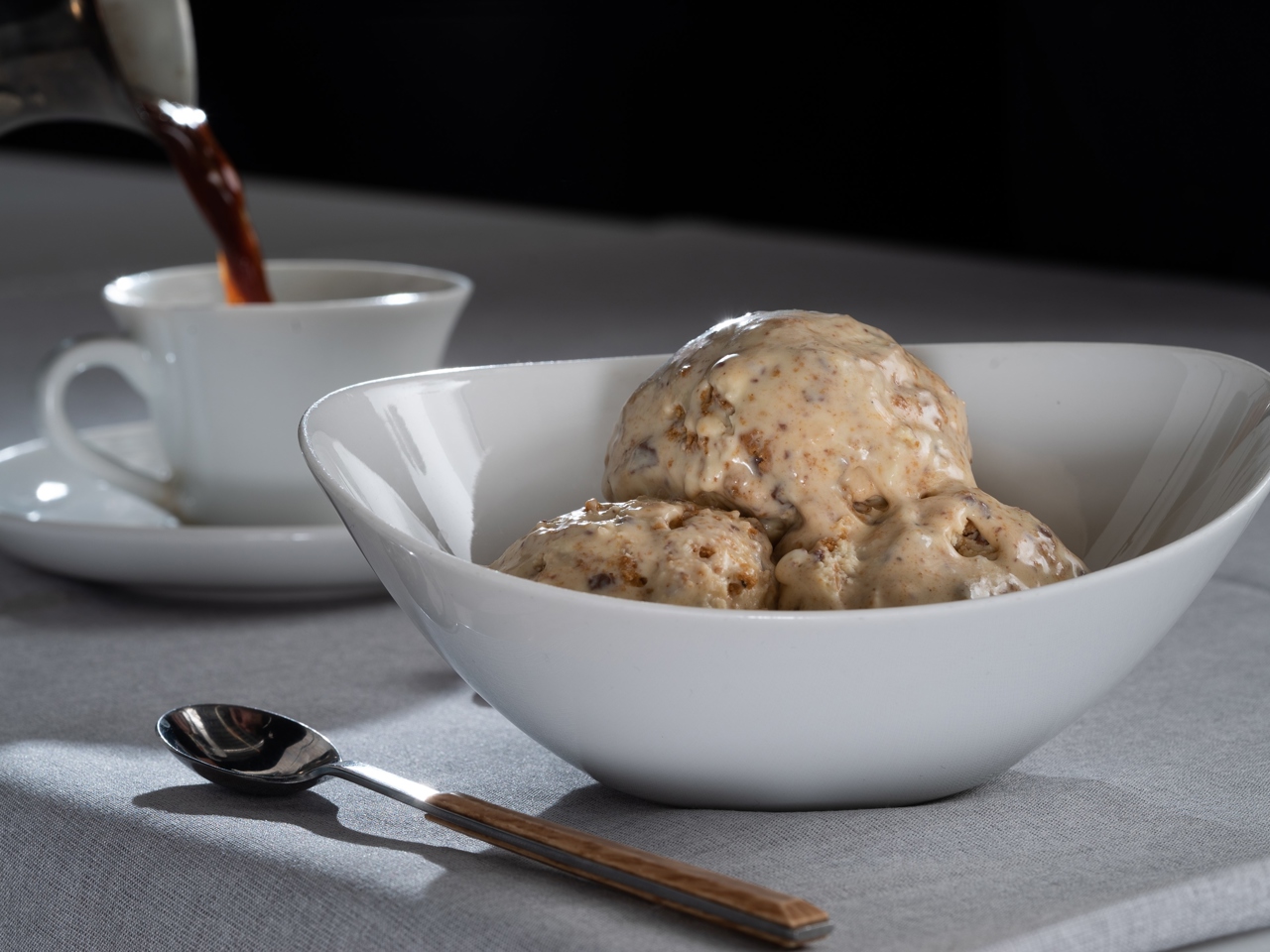 Ice Cream with Cookies and Chocolate