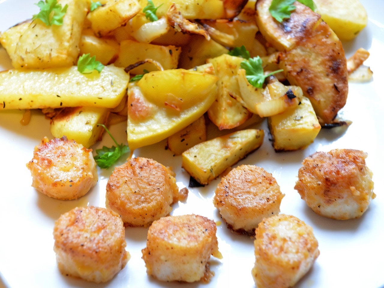 Murmansk Scallops with Spicy Crust
