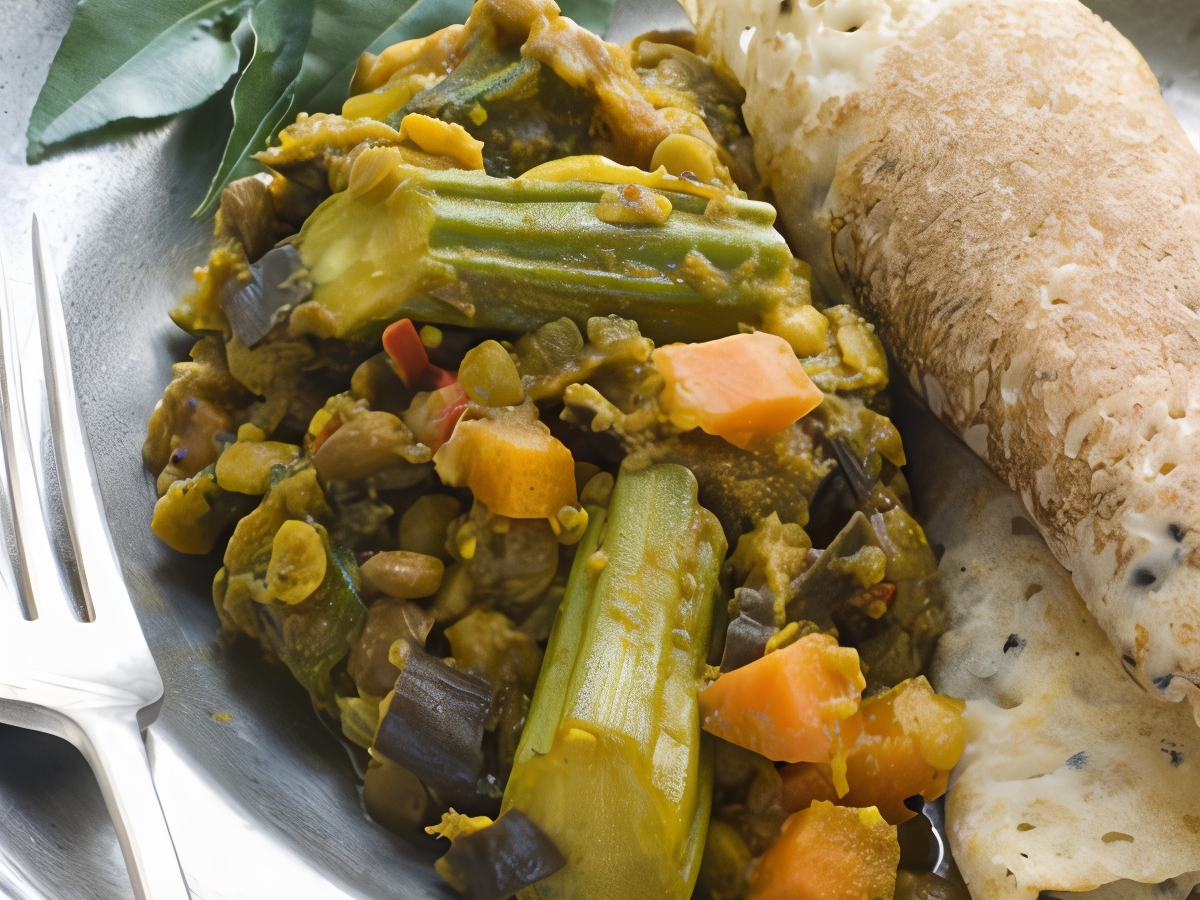 Butternut Squash with Lentils