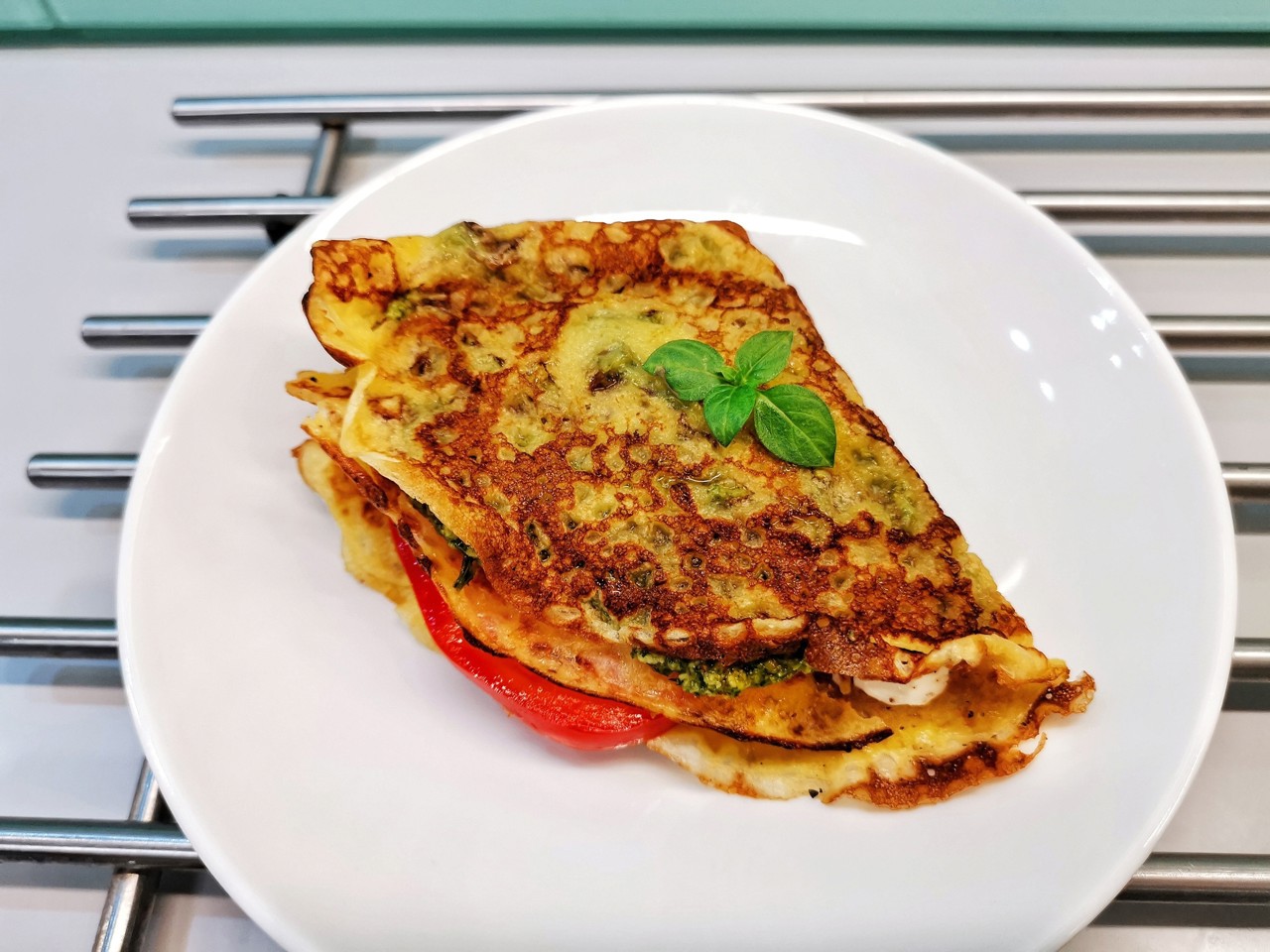 Caprese Crepe Filling