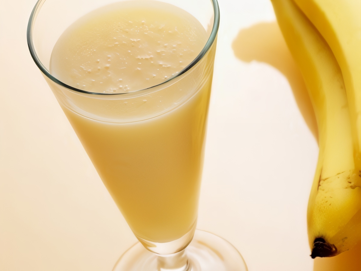 Banana and Tahini Drink