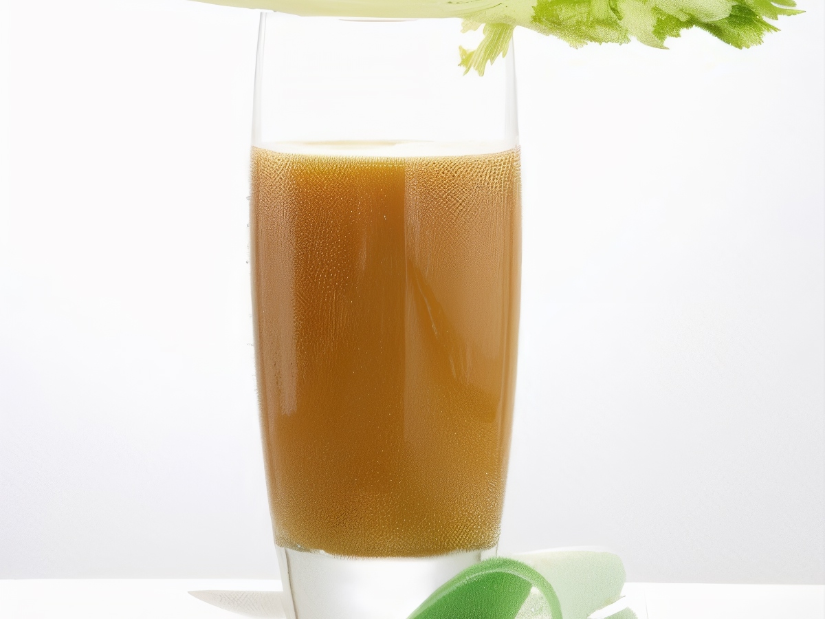 Broccoli, Celery, and Feed Cabbage Drink