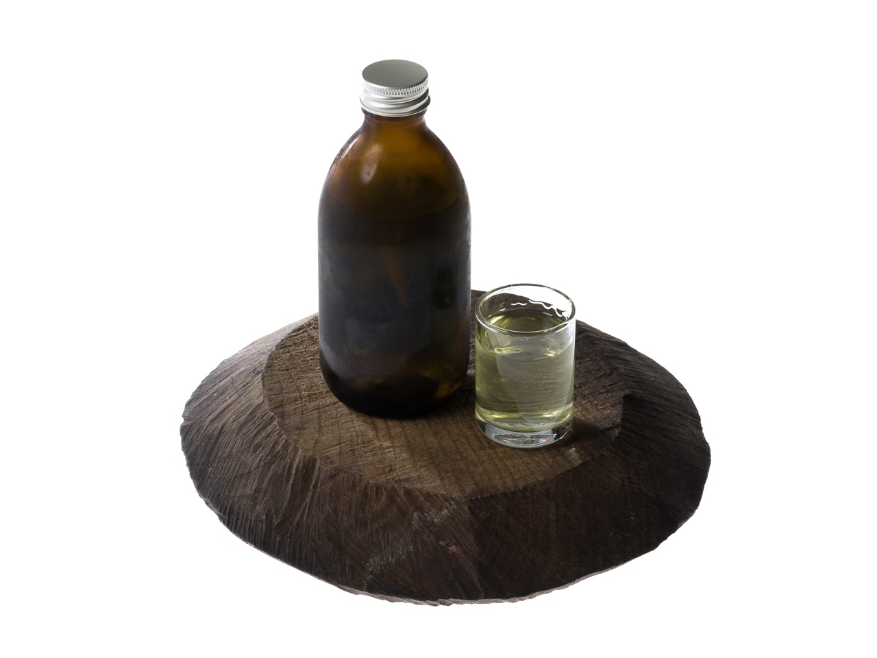 Tincture with Nasturtium, Basil, and Kale