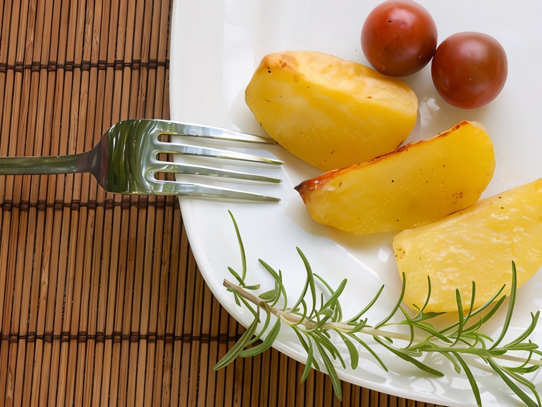 Tender Potatoes with Garlic and Thyme