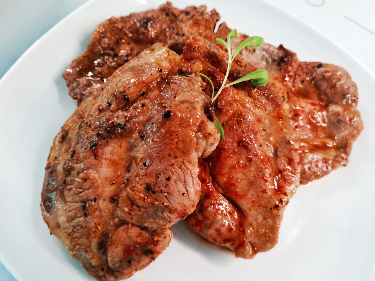 Tender Pork Neck Steak