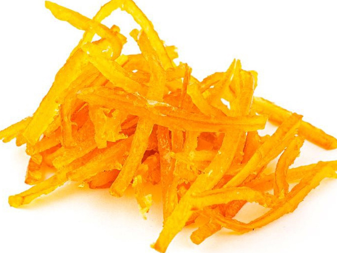 Low-Carb Candied Citrus Peel