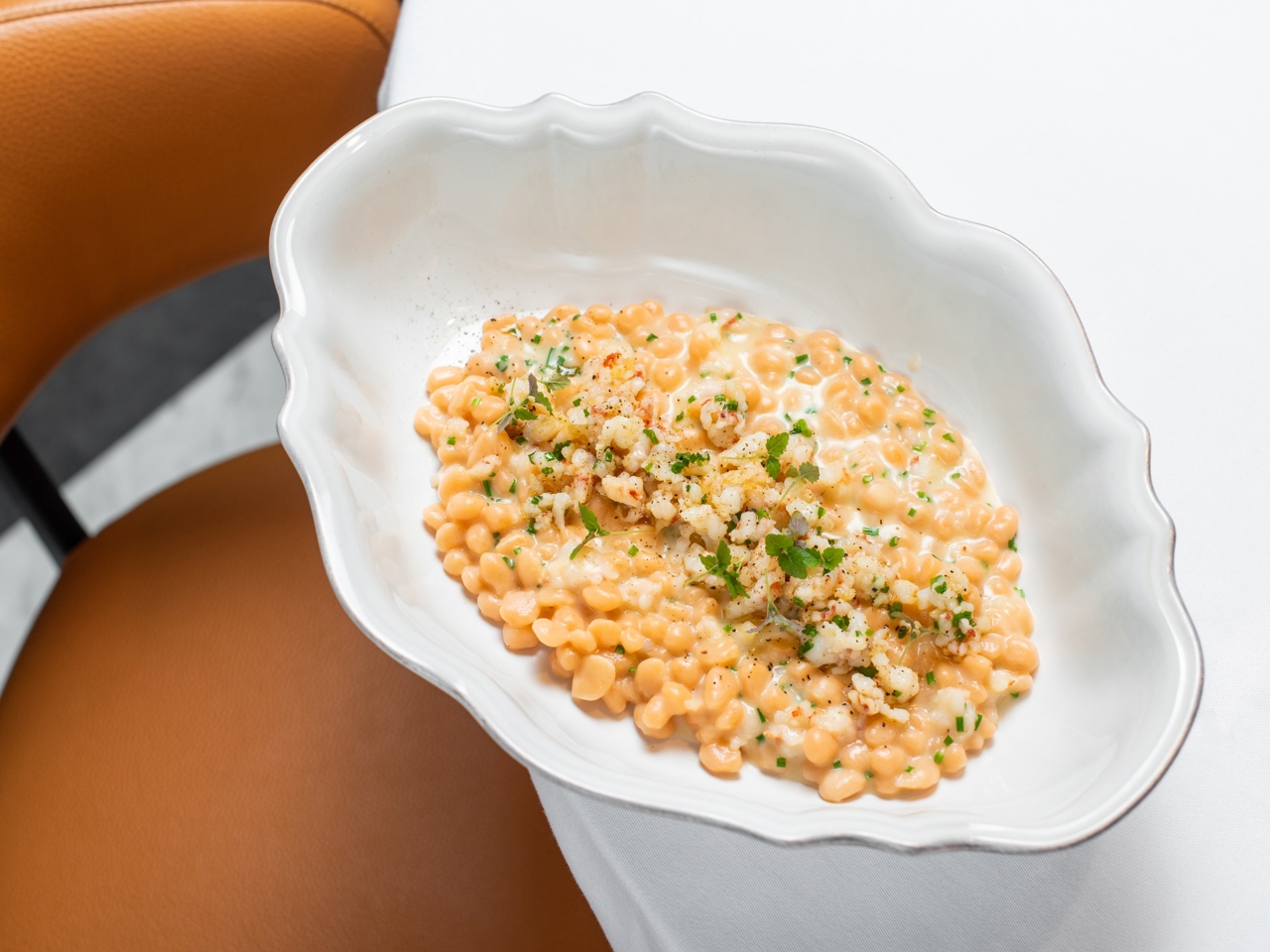 Semolina Gnocchi with Shrimp