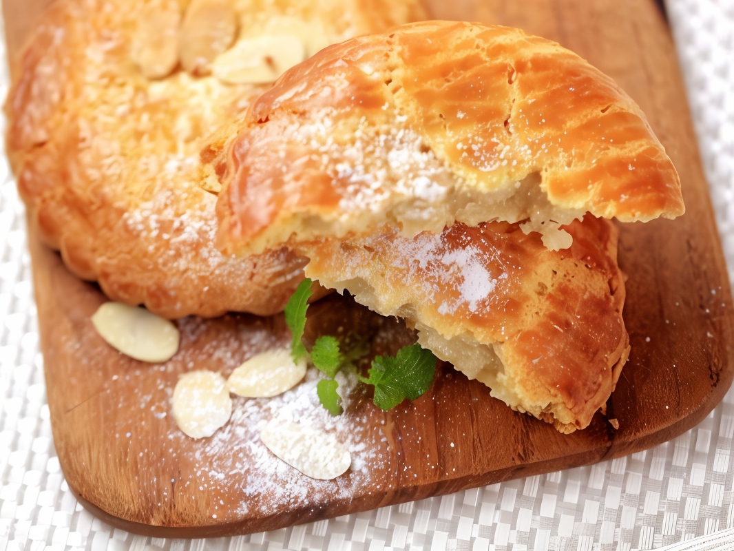 New Year's Biscuit Cookies with Spices and Citrus Candies