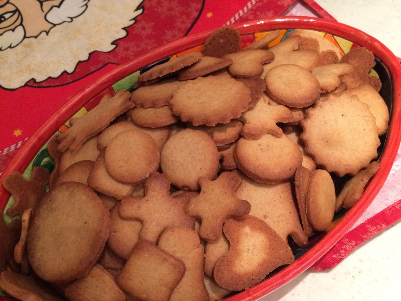 New Year's Gingerbread Cookies with Nutmeg