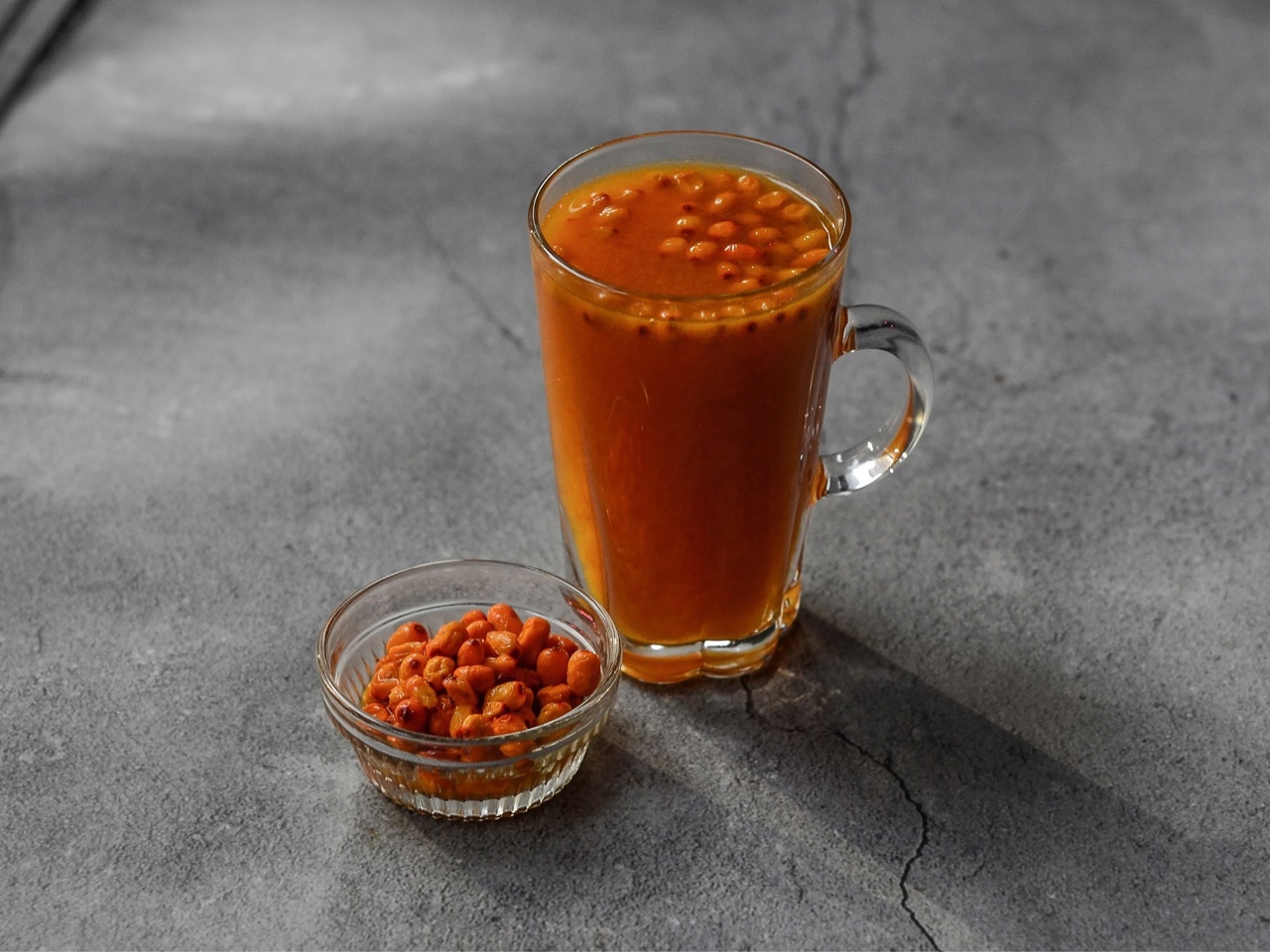Sea Buckthorn Tea with Ginger