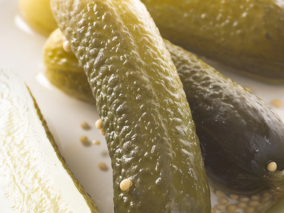 Cucumbers in Mustard