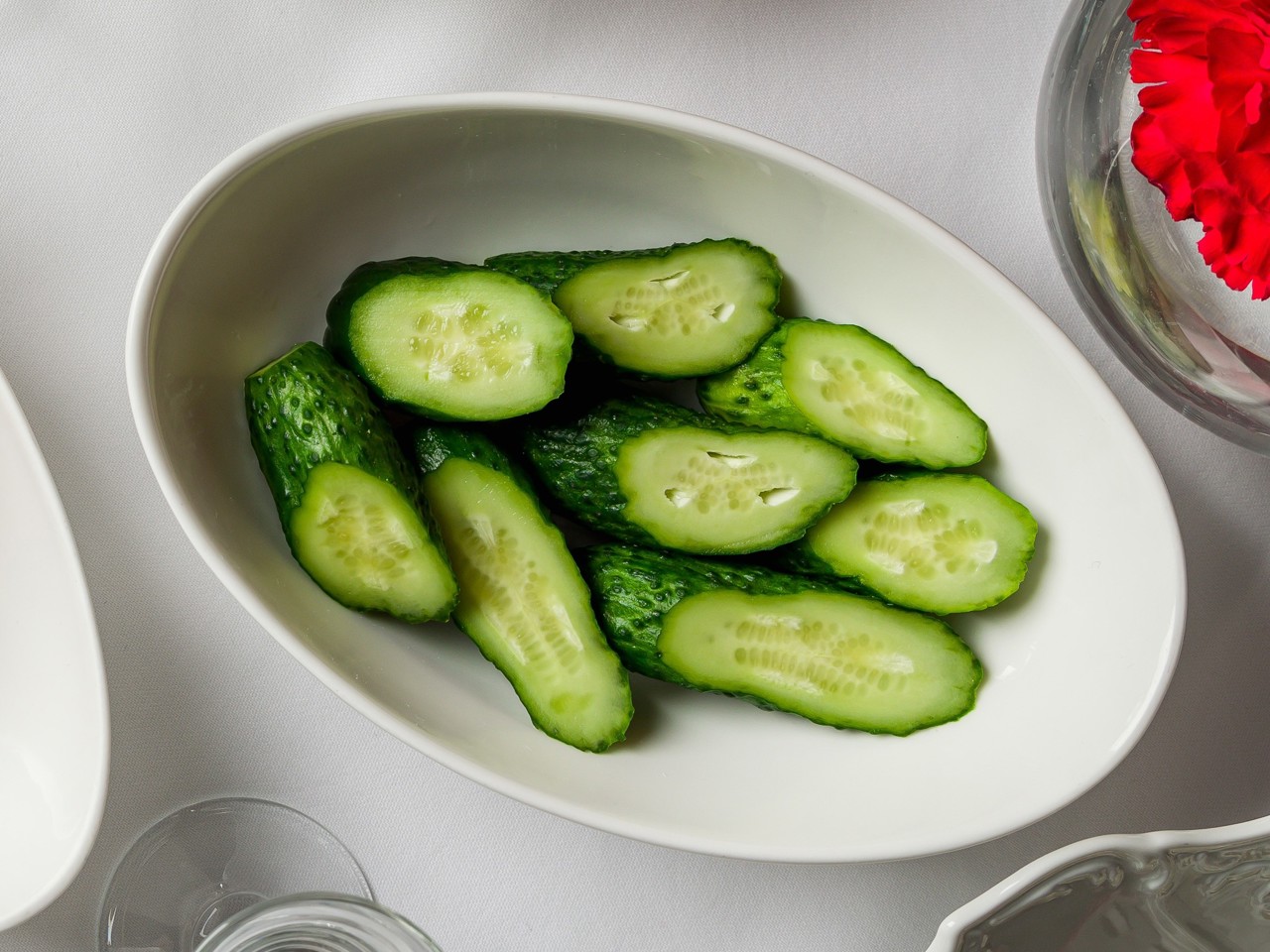 Lightly Salted Cucumbers