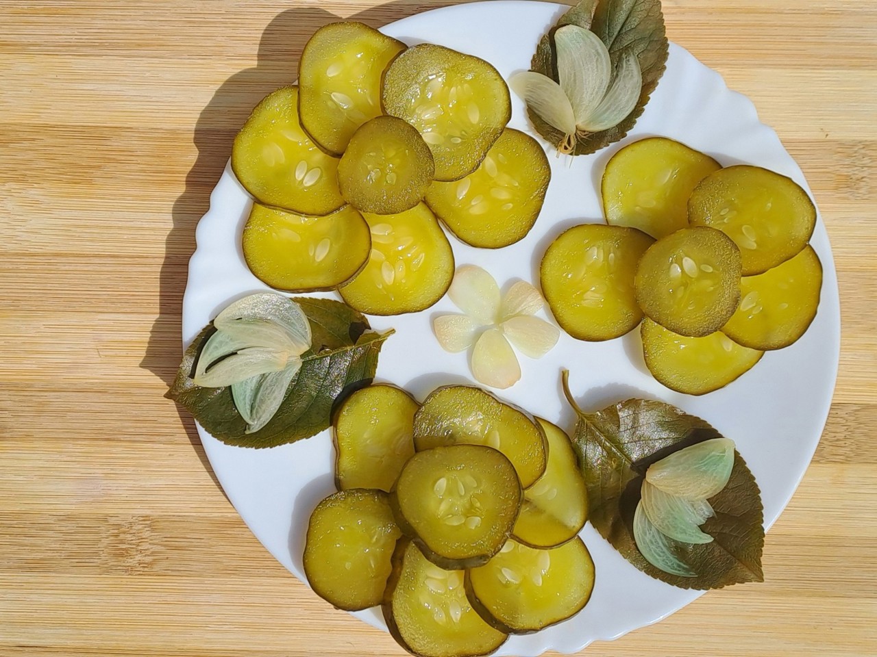 Cucumbers for Winter Like Barrel-Cured Under a Metal Lid