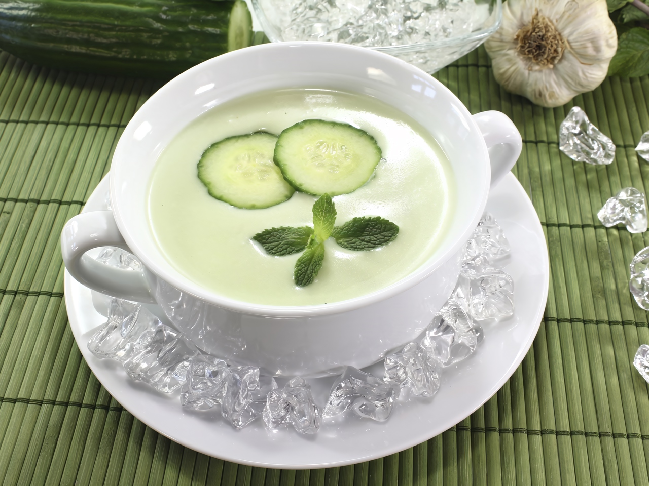 Cucumber Puree Soup