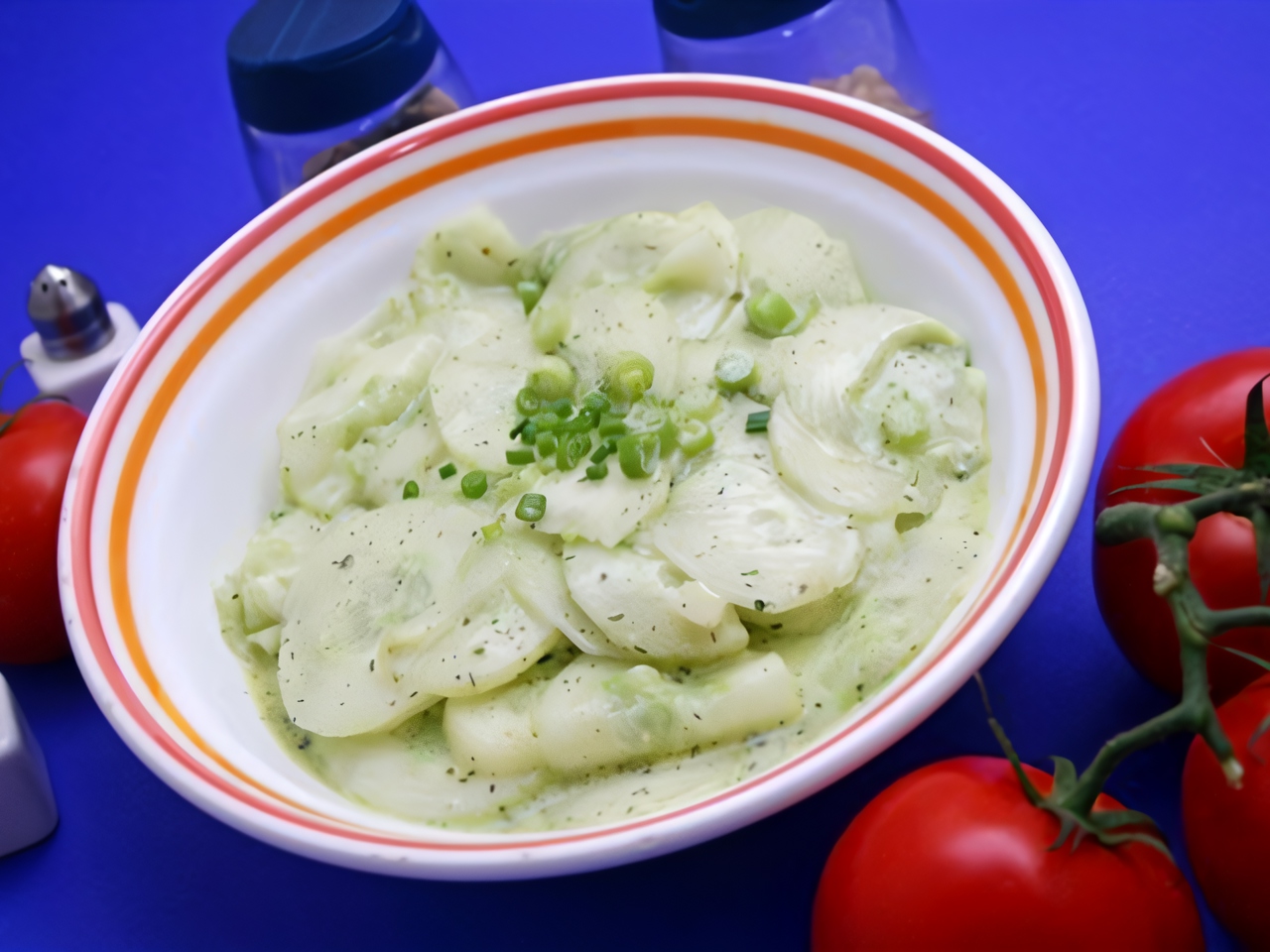 Cucumber Soup with Egg