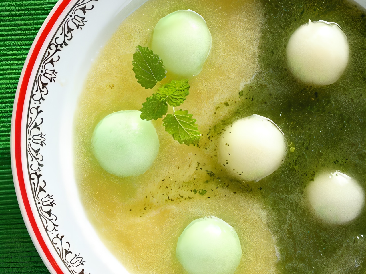 Cucumber-Melon Cold Soup