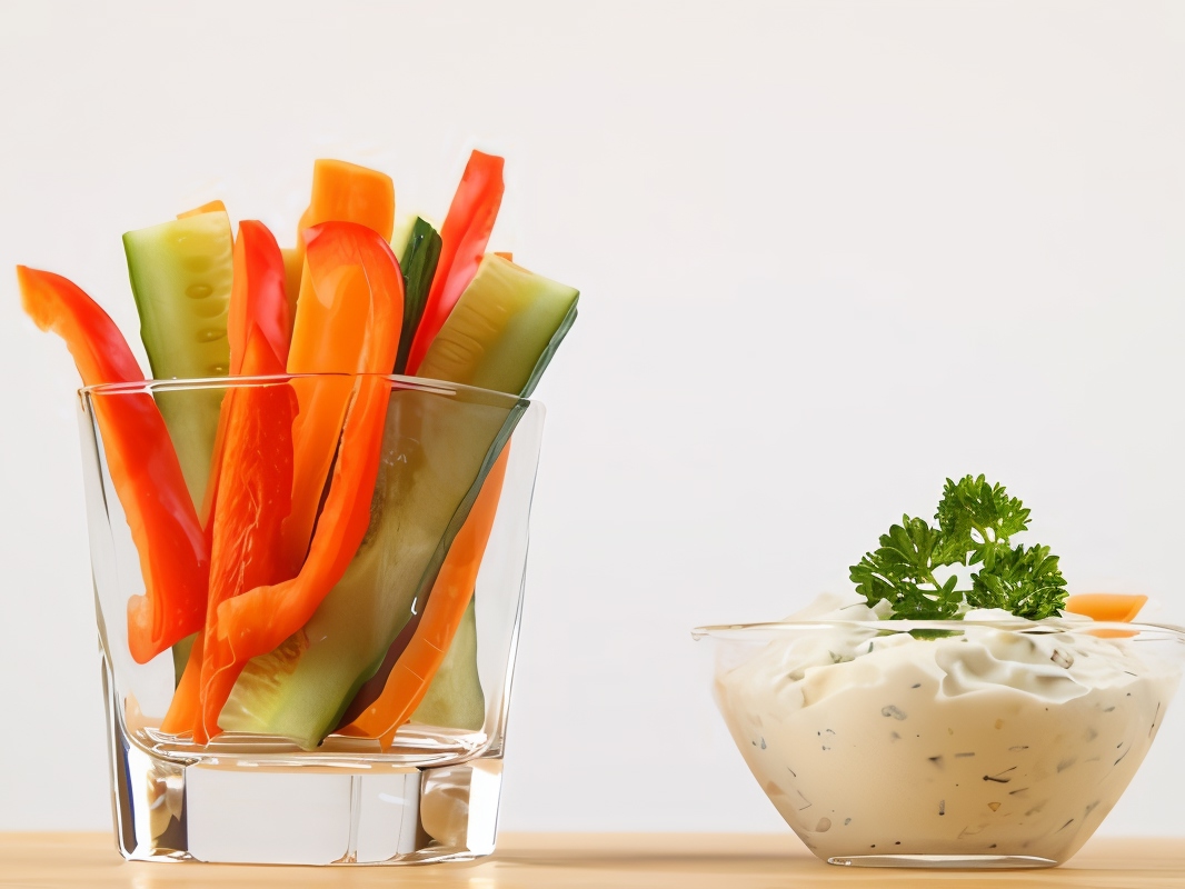 Cucumber Yogurt Dip with Mint