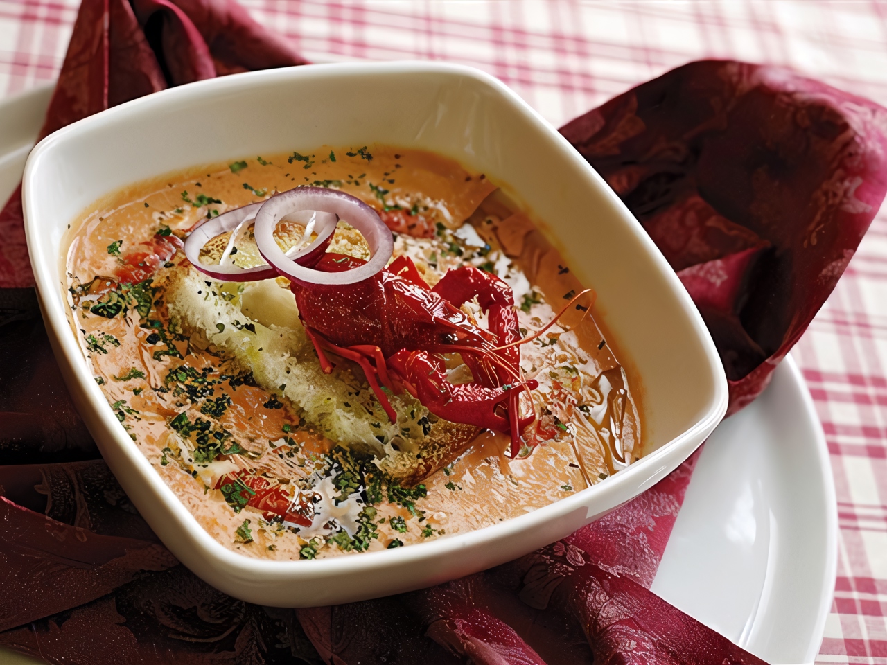 Chilled Crawfish Soup