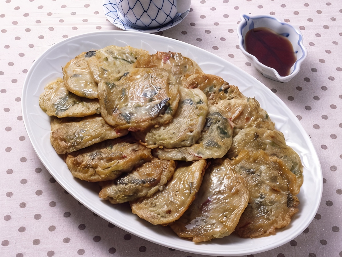 Оладьи из цукини с пармезаном и мятой