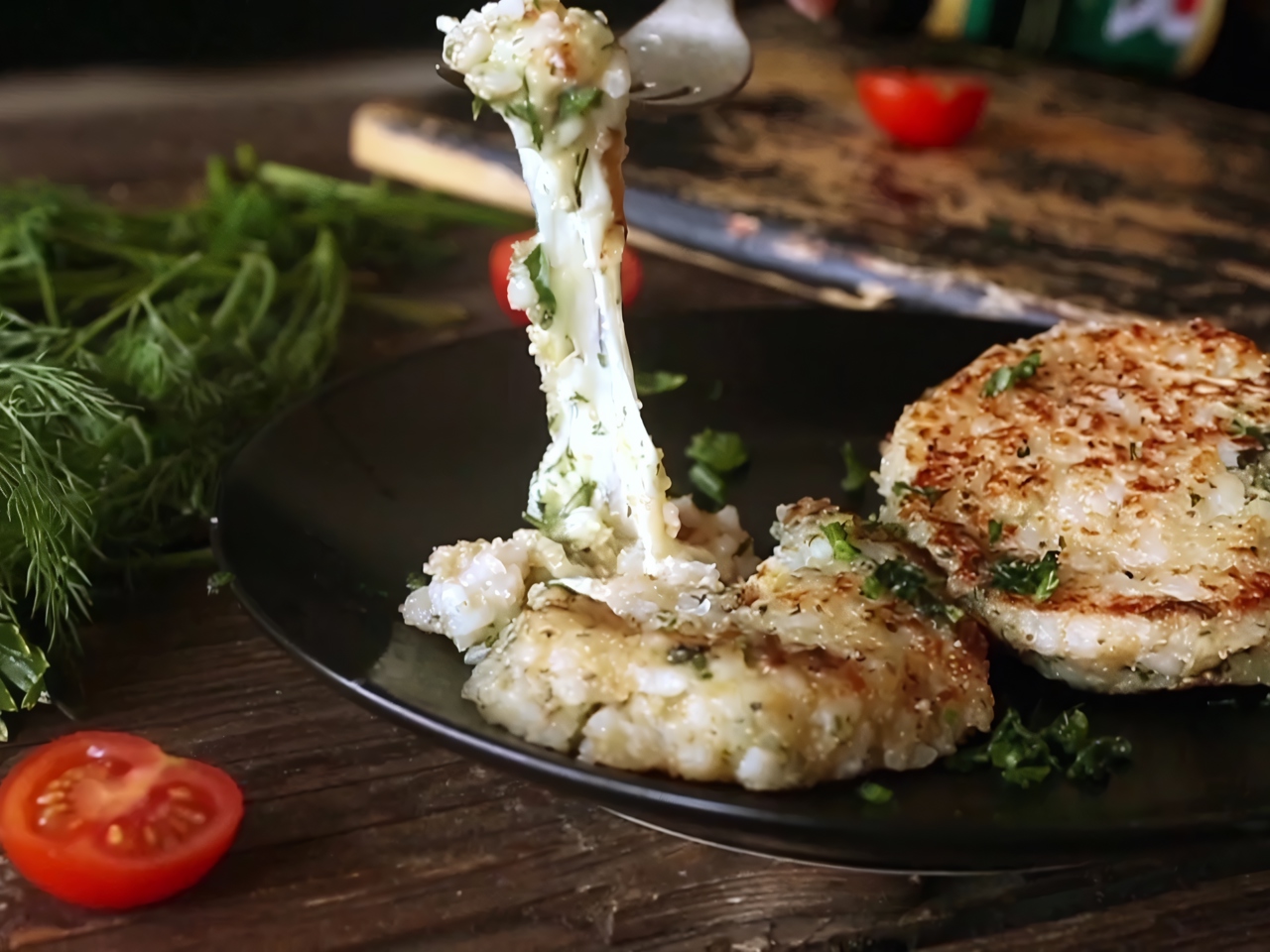 Cheese and Herb Fritters