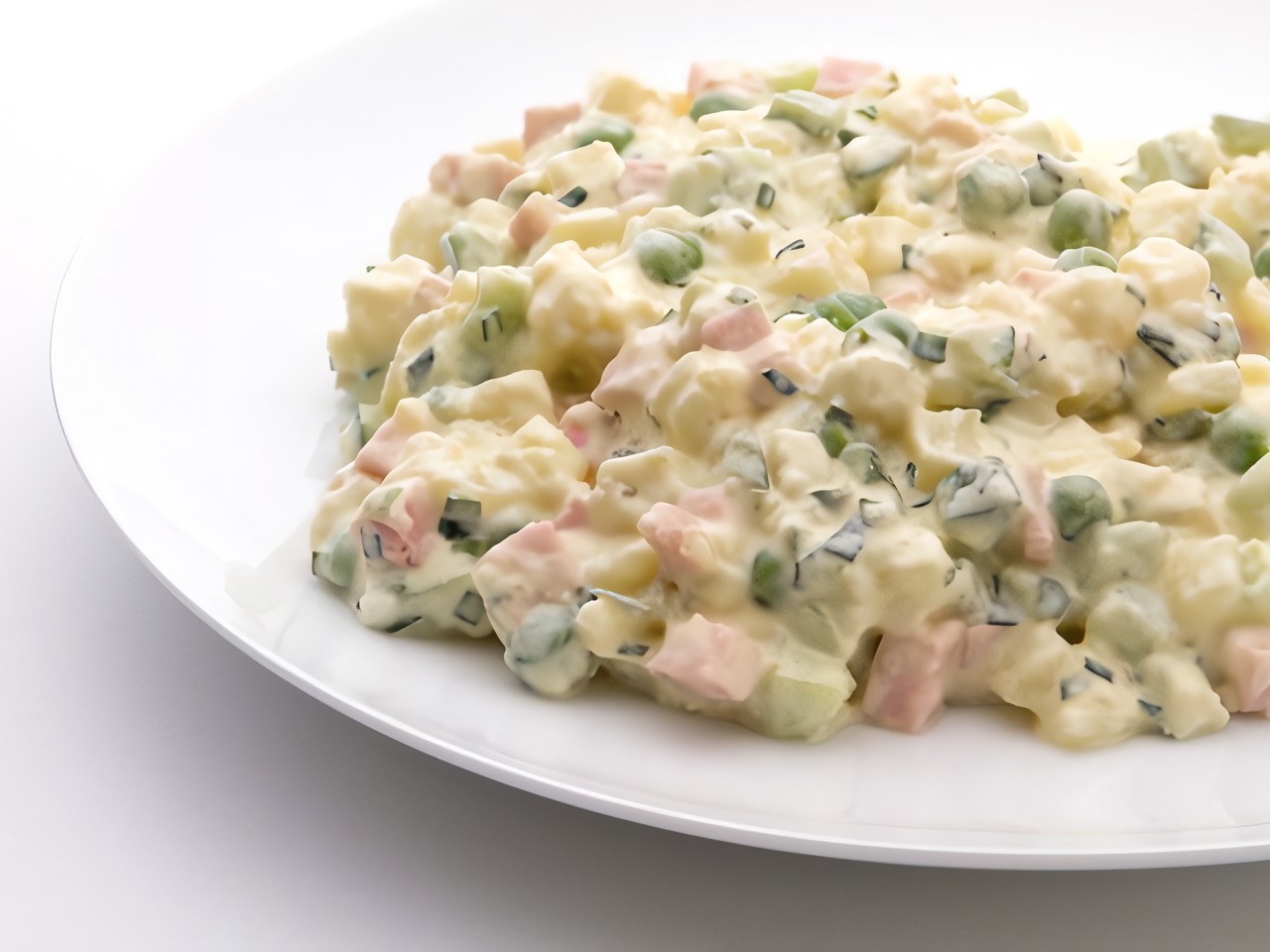Olivier Salad with Bacon