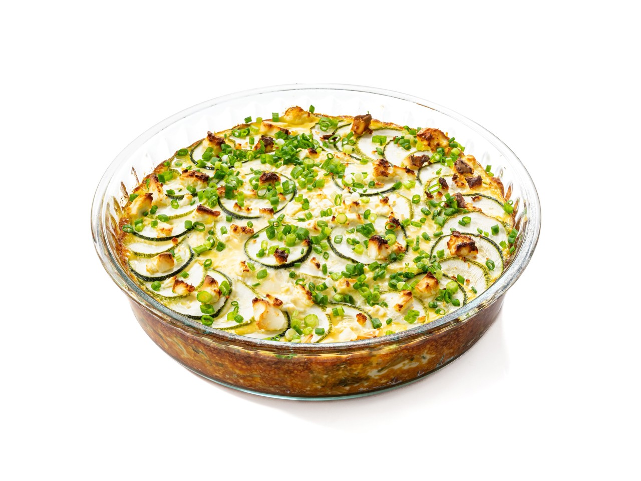 Omelet with Zucchini and Feta