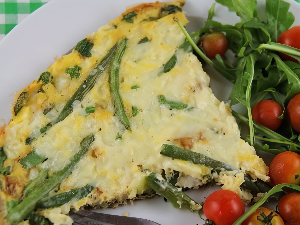 Omelette with Frozen Vegetables
