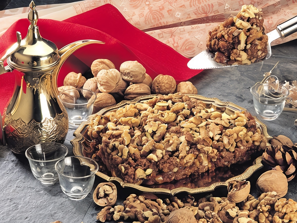 Nuts in Maple Syrup and Cinnamon