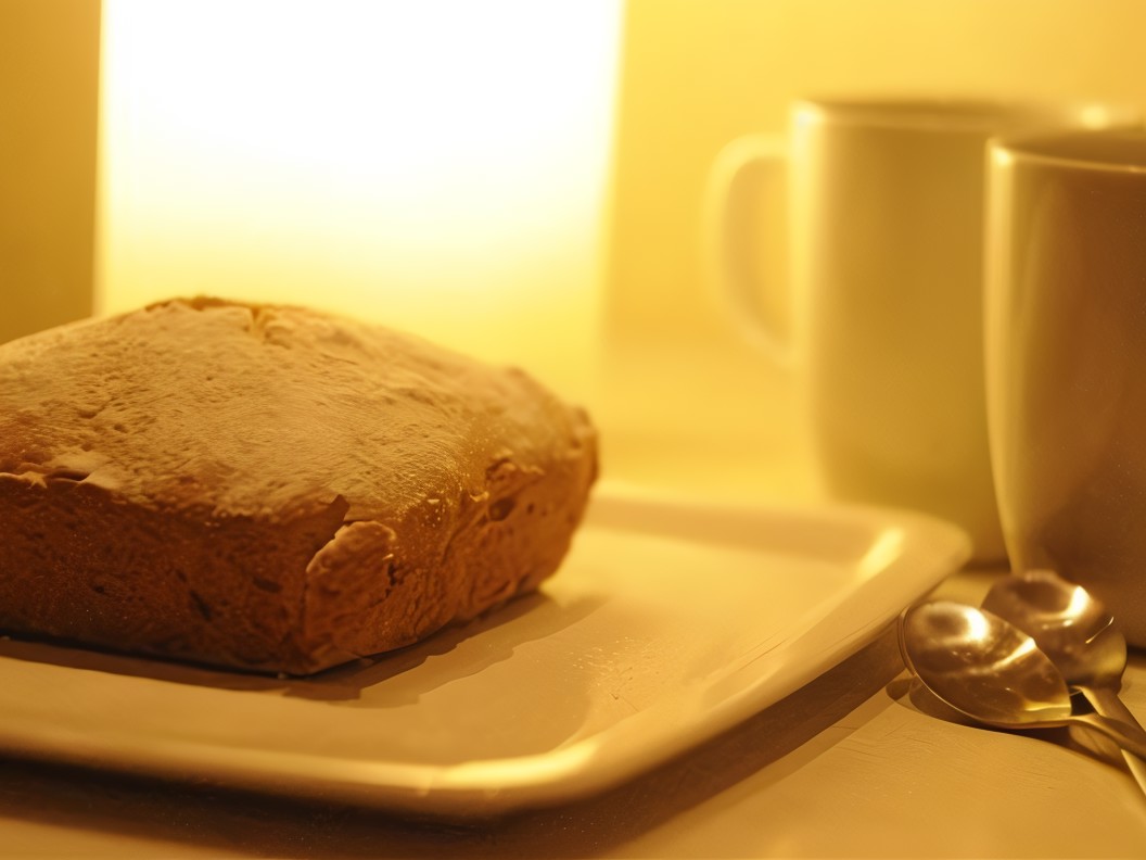 Nut Cake with Raisins
