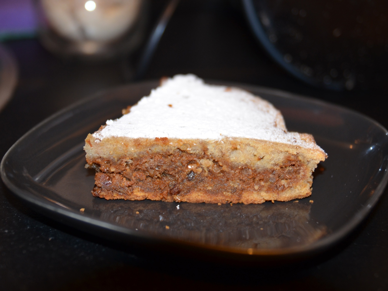 Nut Pie with Caramel